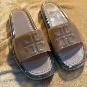 Tory Burch bubble jelly Slide Sandals